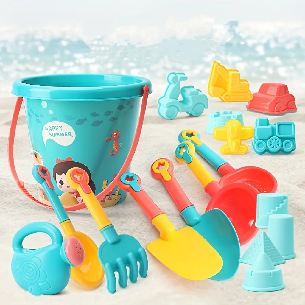 Bộ đồ chơi xúc cát đi biển 18/14 chi tiết cho bé Toy