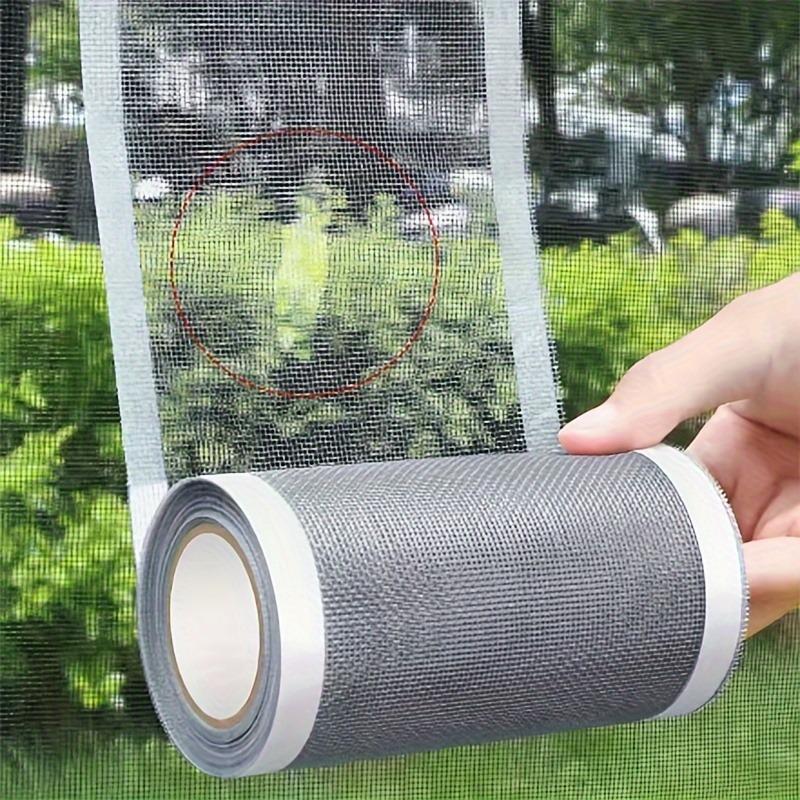 Product Introduction of Self-adhesive Mesh Repair Tape, Non-waterproof Plastic Patch for Window Screens and Mosquito Nets, Easy Fix for Tears and Holes 15