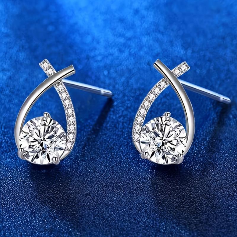 SummerSale| Luxurious Twist Waterdrop Cubic Earrings - A Pair for Adornment 4