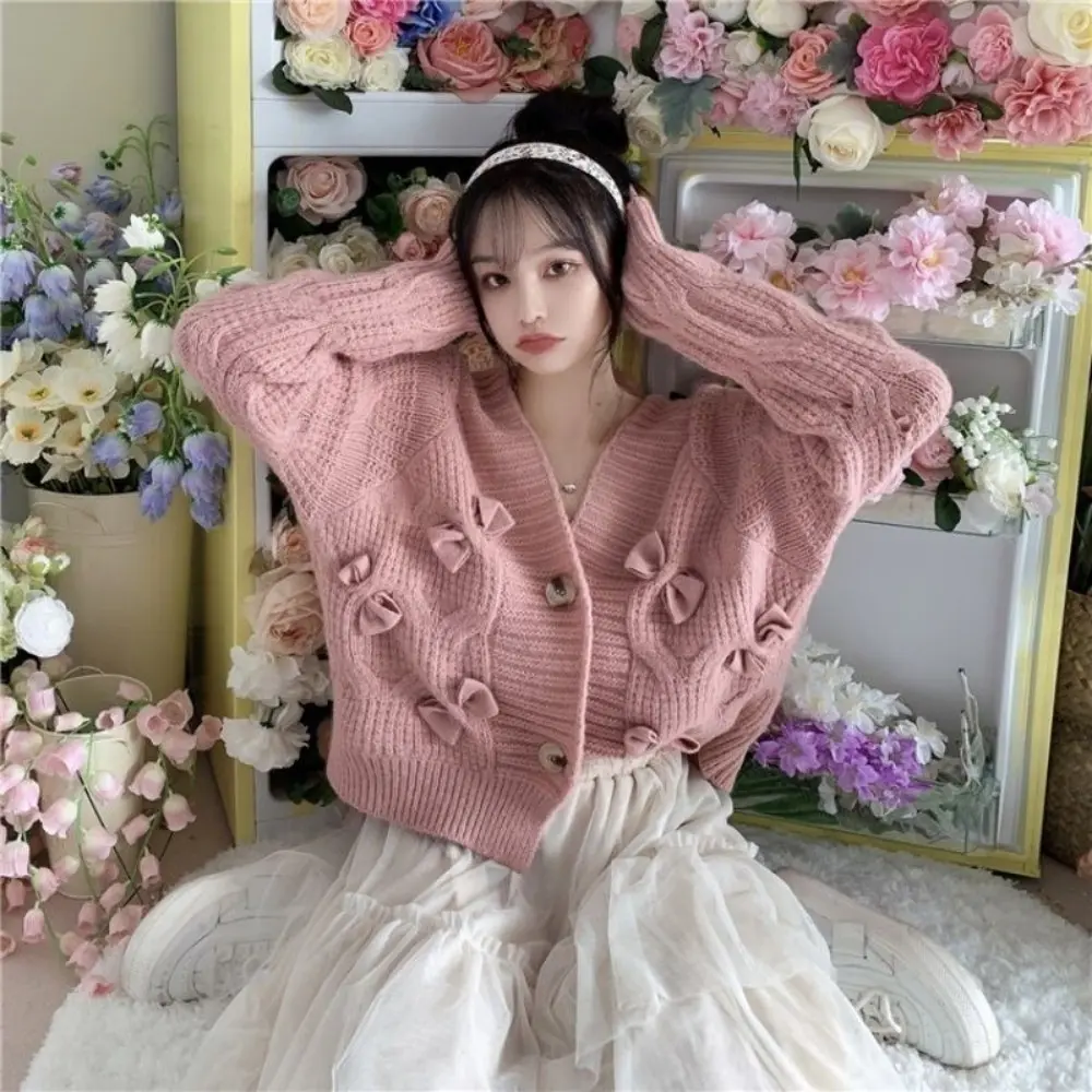 RICH-THEY Áo Len Dệt Kim Ngắn Cổ Điển Thời Trang Xuân Thu Dành Cho Nữ | BigBuy360 - bigbuy360.vn RICH-THEY Áo Len Dệt Kim Ngắn Cổ Điển Thời Trang Xuân Thu Dành Cho Nữ | BigBuy360 - bigbuy360.vn