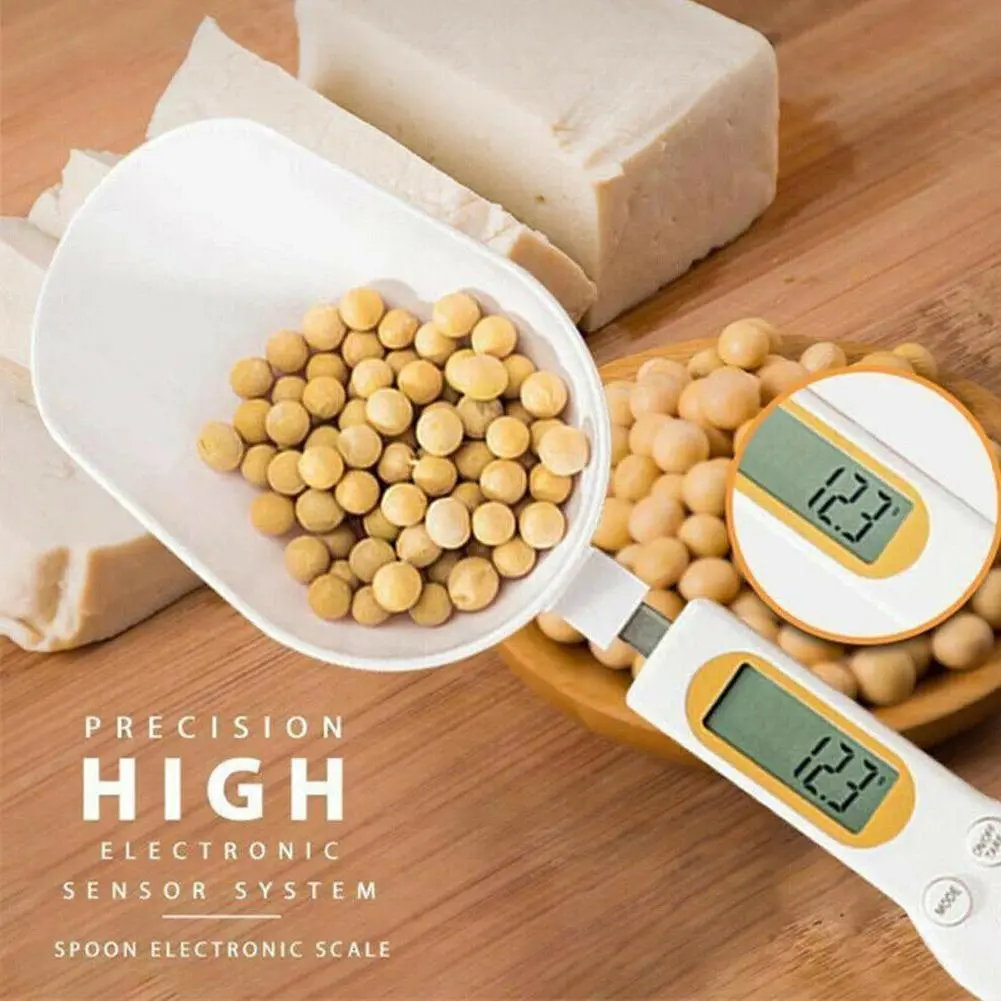 Portable 500G / 0.1G Lcd Display Measuring Spoon With Display Digital Measuring Spoon Weight Checking