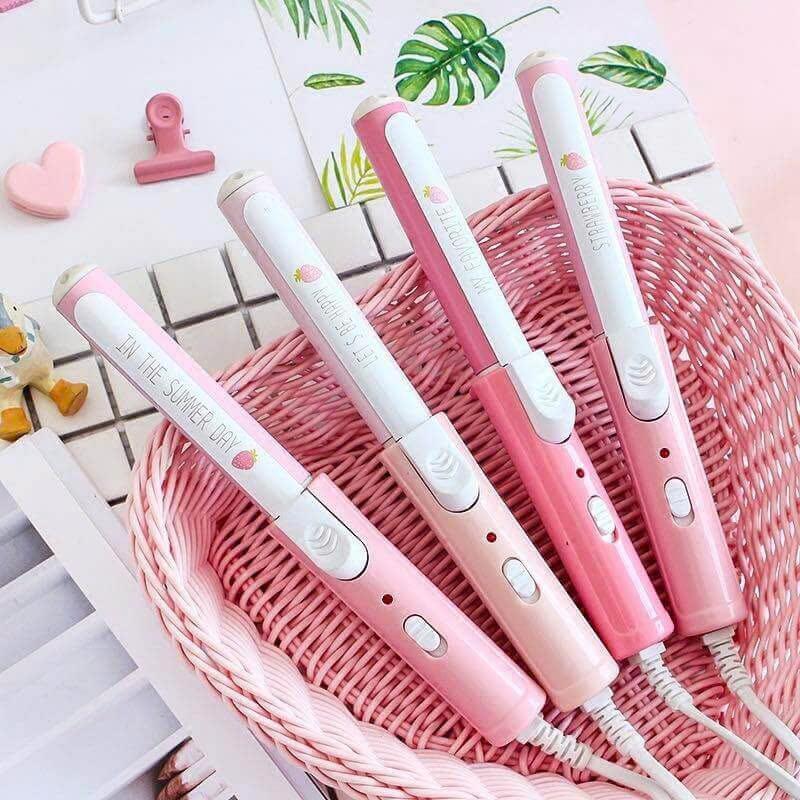 Máy Uốn Tóc Mini Nhỏ Gọn, Máy Tạo Kiểu Tóc Xoăn Lơi Tự Nhiên