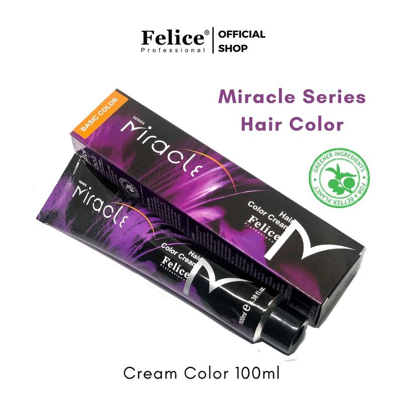 Felice Cat Rambut Miracel Series 100ml - 42 Varian Warna Pewarna 2