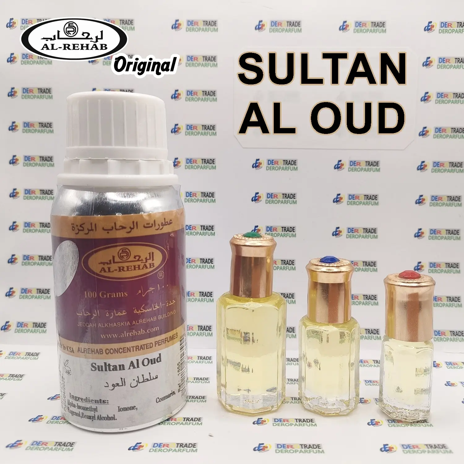 PARFUM SULTAN AL OUD BY AL REHAB ORIGINAL