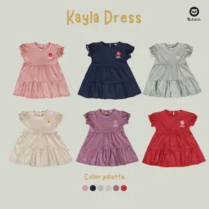 OWLAKIDZ - KAYLA DRESS - Dress anak cewek - dress anak perempuan