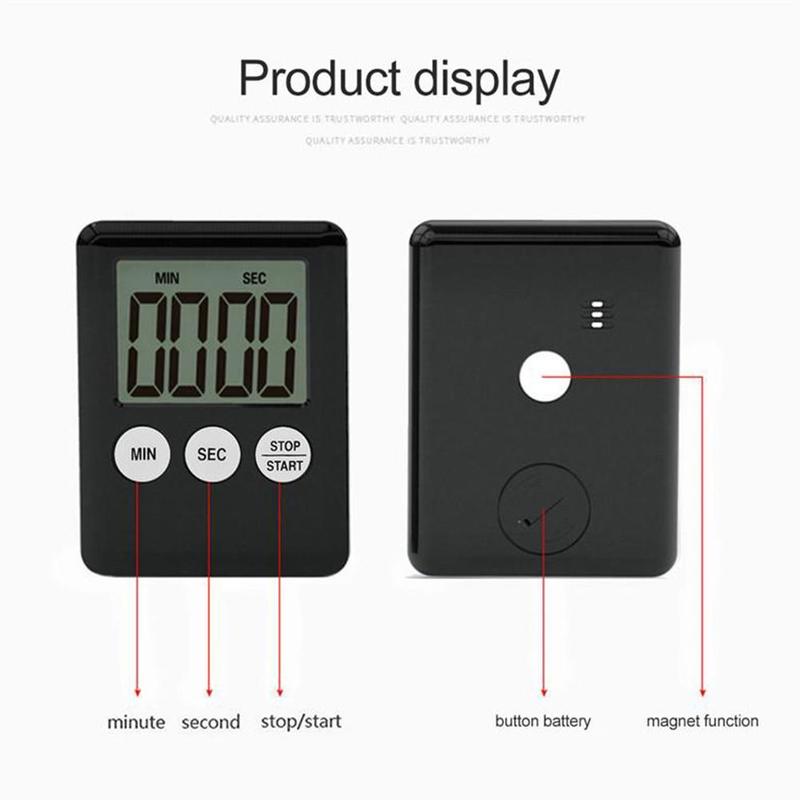 Product Introduction of Kitchen Timer Cooking Baking Digital Electronic Count-down Oven Timer Loud Up Alarm T9P0 O5A6 39