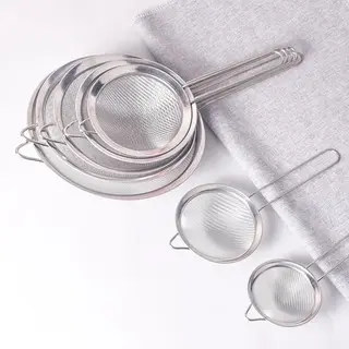 Rây Bột Inox Có Tay Cầm dụng cụ cao cấp 7