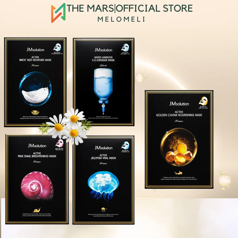 [JMs MIX] COMBO 10 MIẾNG MIX NGẪU NHIÊN MẶT NẠ JM SOLUTION Cấp Ẩm Và Hỗ Trợ Dưỡng Sáng, hỗ trợ phục hồi chăm sóc da, hỗ trợ tái tạo làn da mịn màng - Skincare Cosmetics, Làm Đẹp Da Women Nữ
