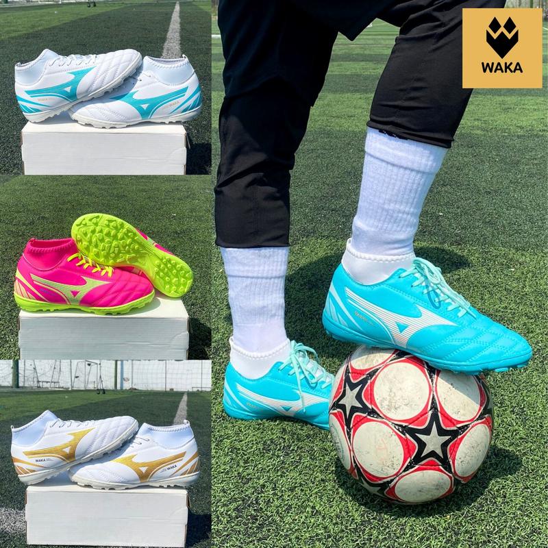   TẶNG QUÀ  Giày đá bóng cổ cao đế cao su Neo 3  khâu full đế _Giày bóng đá cổ cao giá rẻ. Sport Giày Thể Thao Đá Banh Tập Thể Dục Sneaker 