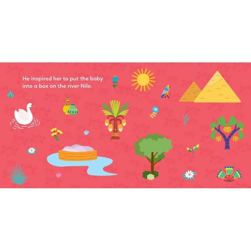 Product Introduction of original Baby's First Quran Stories (BOARD BOOK): THE TWO GARDENS & PROPHET IBRAHIM/YUSUF/YUNUS/AYYUB/DAWUD/ADAM/NUH/MUSA/CREATOR 8