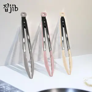 JIB Premium Silicone Serving Tong Cafe Edition / Silikon Utensil / Tongs / Capitan Silikon Anti Lengket Tahan Panas