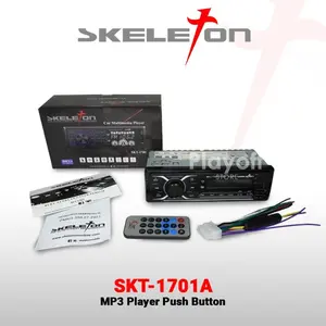 Car Head Unit Single Din Mp3 Bluetooth Tape Mobil SKT - 1701