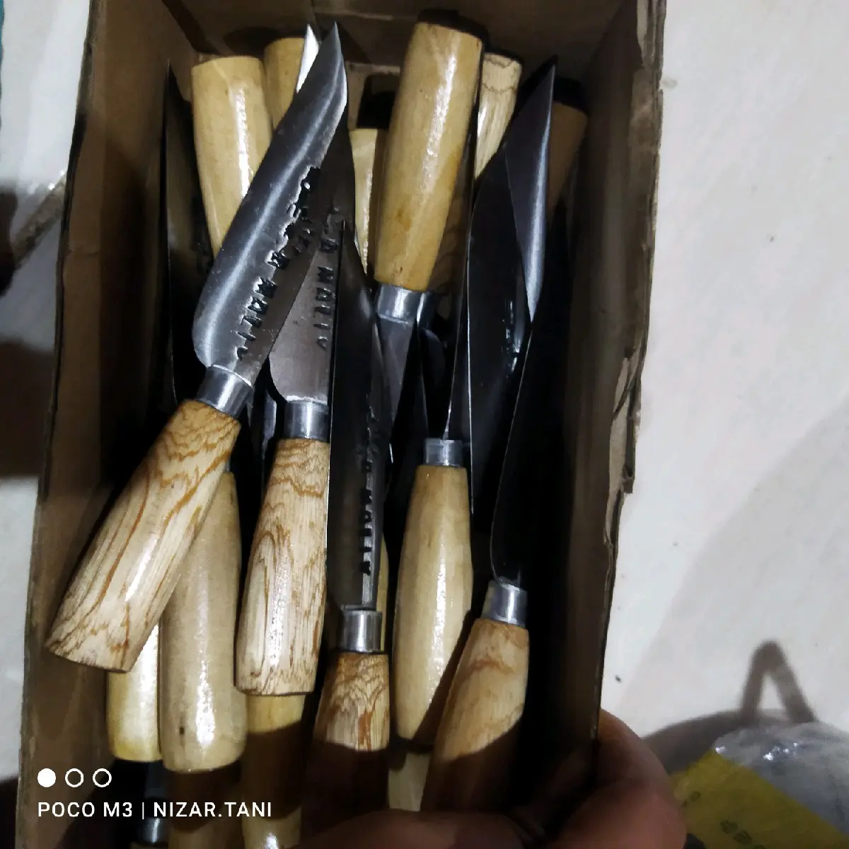 Pisau dapur murah bahan PER BAJA