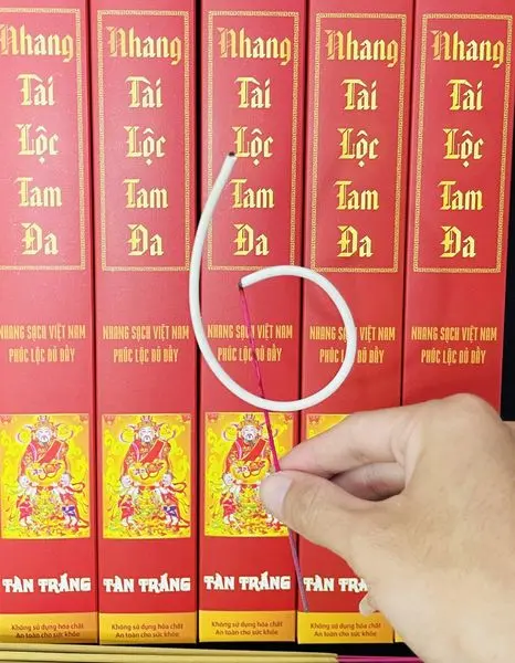 Combo 3 hộp hương TÀN VÀNG ÁNH KIM Cuộn Tàn số 6 Tam Đa  - 80 nén/1 hộp 4