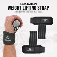 Gambar CoreNation Active Fast Grip Power Lifting Strap Tangan - HOOK STRAP, GREEN dari CoreNation Active Kota Surabaya 3 Tokopedia
