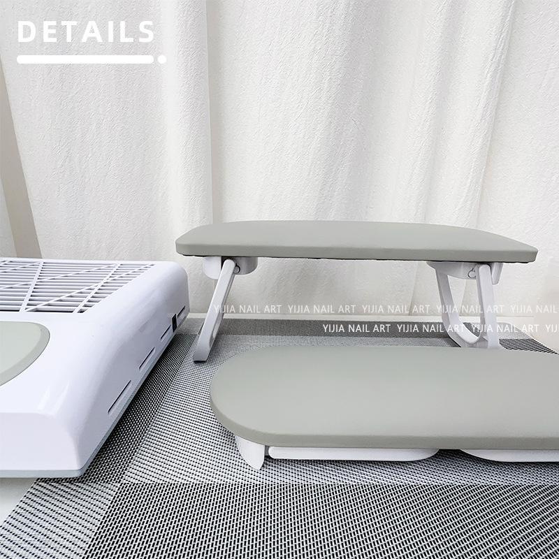  Set gối kê tay làm nail kèm thảm lưới chống trượt 