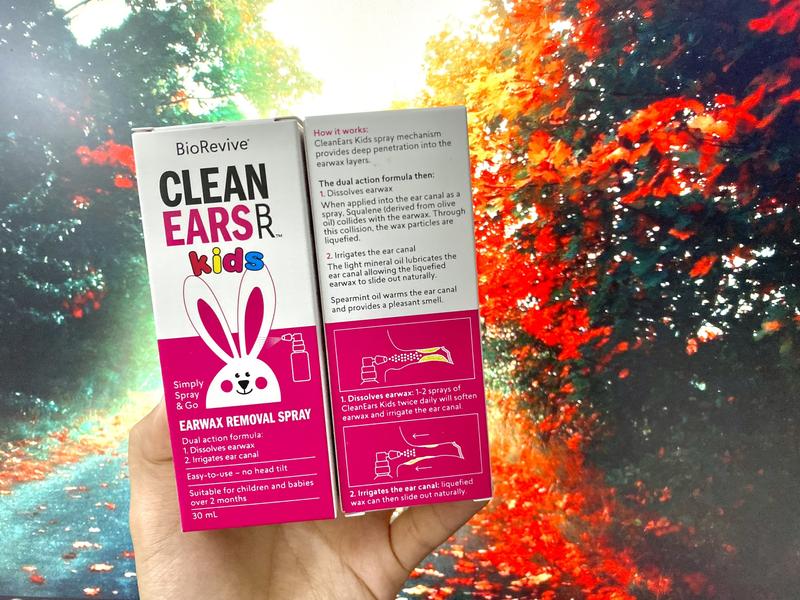 Xịt T.a.n Ráy Tai Cho Bé Cleanears Kids 30ml, Úc (xịt tai) 5