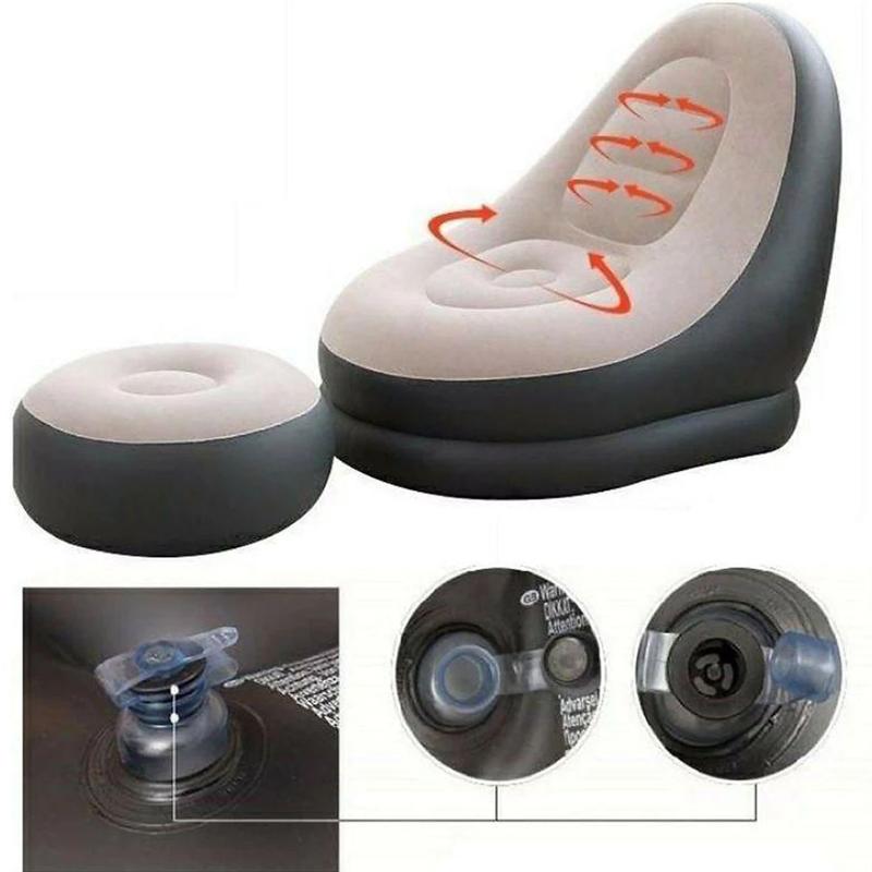 Ghế Đệm Hơi Tựa Lưng, Ghế Hơi Sofa Siêu Êm, Siêu Thư Giãn Hàng Siêu Cấp 1