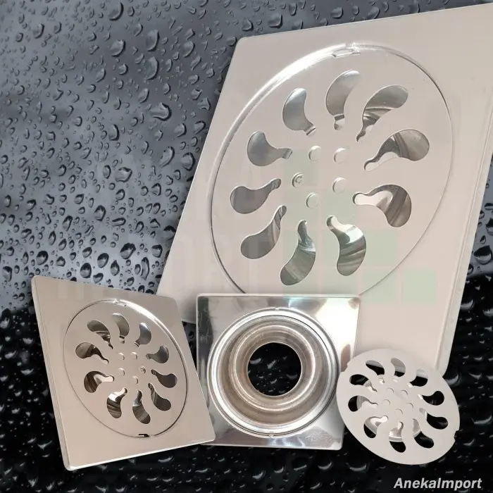 (Praktis) SARINGAN GOT KAMAR MANDI CAB / SARINGAN MANGKUK CAB / FLOOR DRAIN STRAINER / SARINGAN GOT STAINLESS MURAH