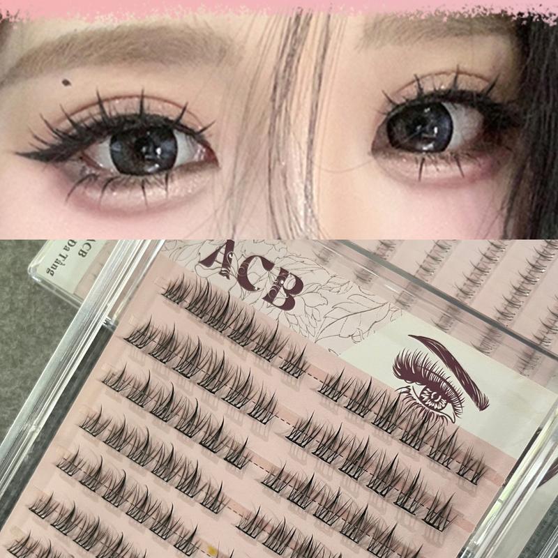 (Tặng Nhíp) Mi Douyin Tự Dán Không Dùng Keo -ACB -Mi Giả Hoa Hướng Dương Có Sẵn Keo-Thúy Hà