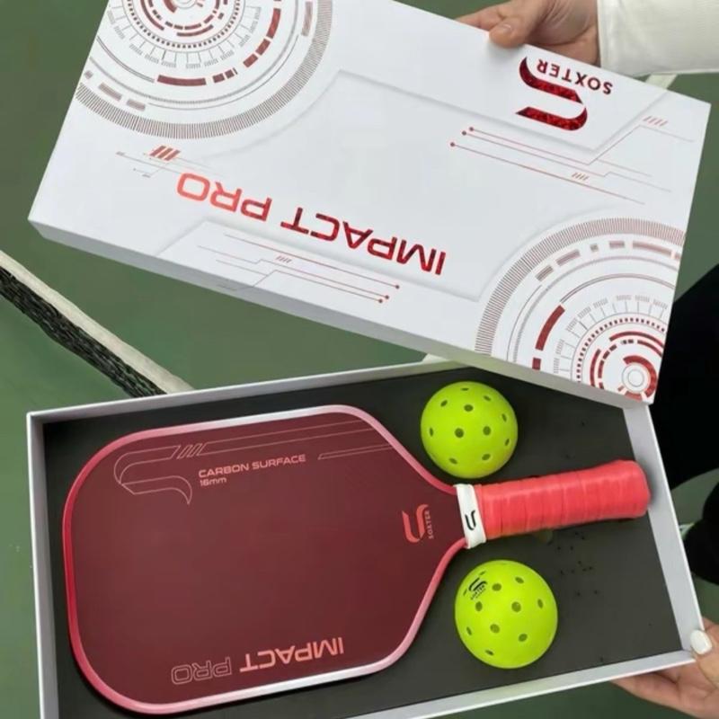 vợt pickleball  impact pro Chất liệu cao cấp sợi kevalr  (02 bóng 01 hộp 01 quấn cán 01 bọc vợt)