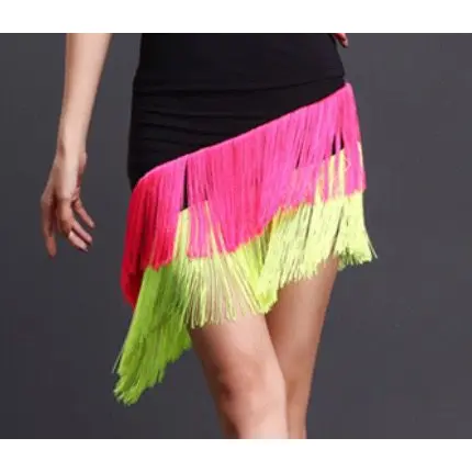 NEW COLOR ROK CELANA RUMBAI MIRING - Celana Rok Rumbai Miring 3 Tingkat Melar Panjang
