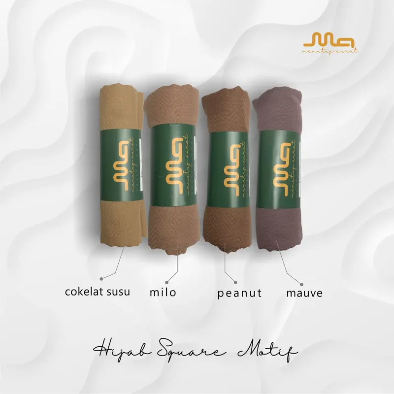 MA MENUTUP AURAT - HIJAB SEGI EMPAT MOTIF - JANNAH SERIES / SPRING SUMMER 2023 2