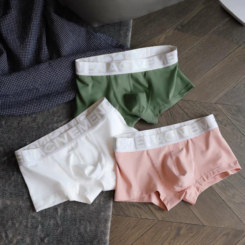 QUẦN LÓT NAM Dạng Boxer Chuẩn Basic Thun Cotton Mịn