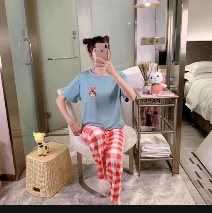 Piyama murah wanita/baju tidur Celana Fit 1