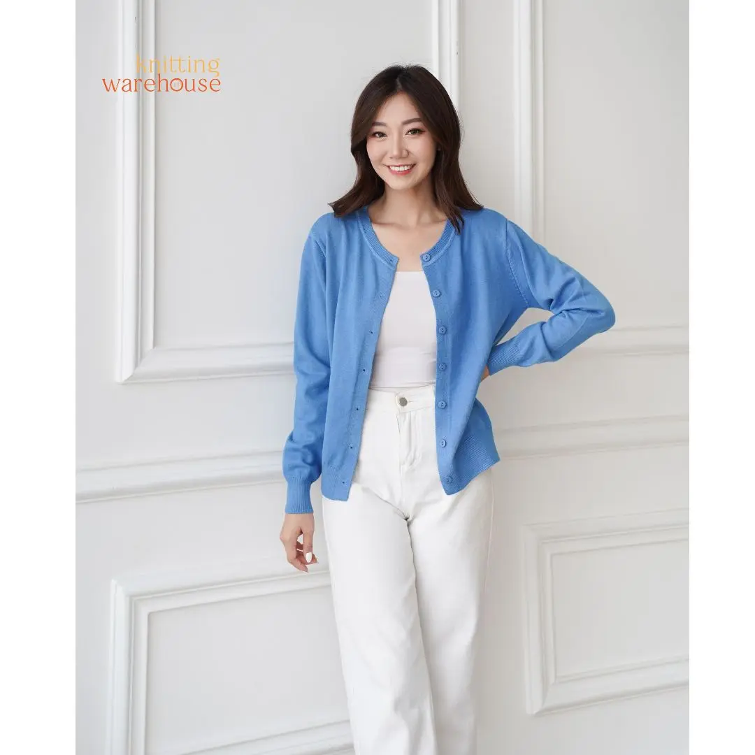 Cardigan Vierlin Soft Knit - Outer Wanita - Kardigan Wanita Rajut Halus TM