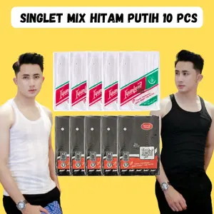 Kaos Singlet Pria 10pcs 100rb Kaos Dalam Dewasa