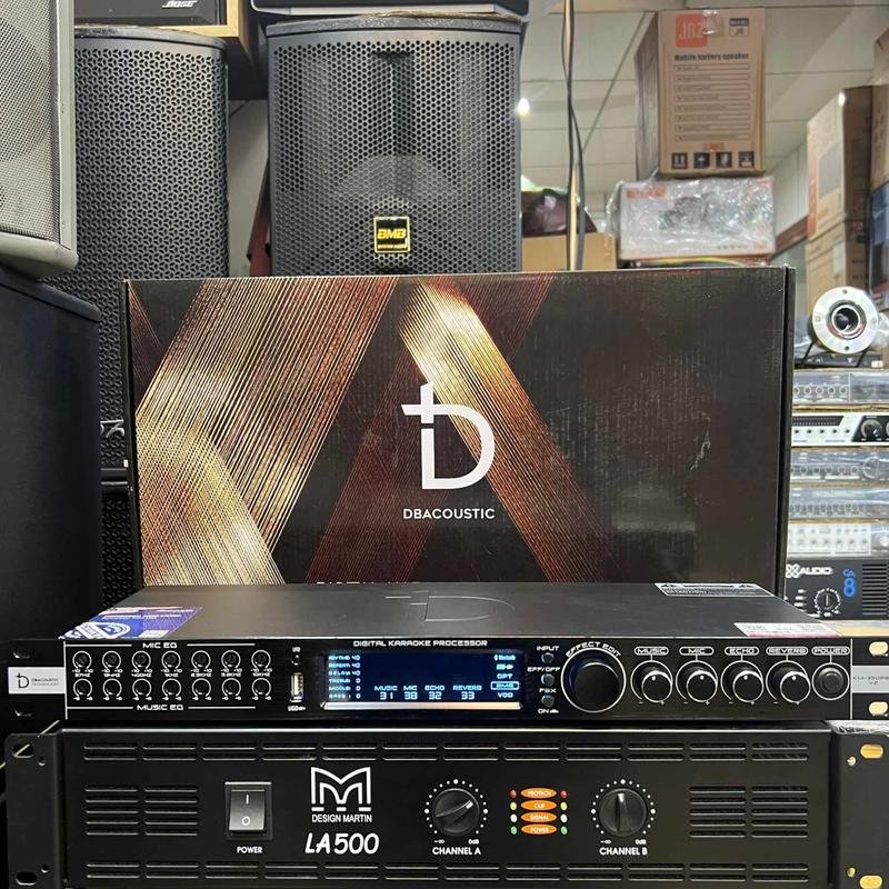 Vang cơ lai số DB Acoustic KM-350PRO V2: Phiên bản 2024 Âm thanh sạch sáng tiếng Tặng kèm 2 dây Canon kết nối