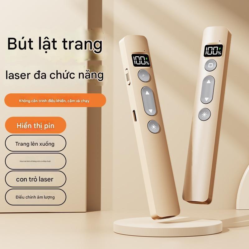 Bút Thuyết Trình Không Dây B1 Cổng USB Cho PC Laptop PPT pin sạc Bút Powerpoint Slide Điều Khiển Clicker