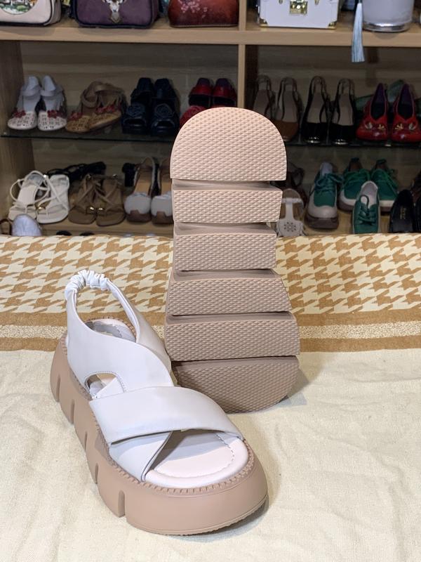 G019 GIÀY SANDAL NỮ DA BÒ CAO CẤP  ĐẾ BÁNH MÌ CLASSIC 5
