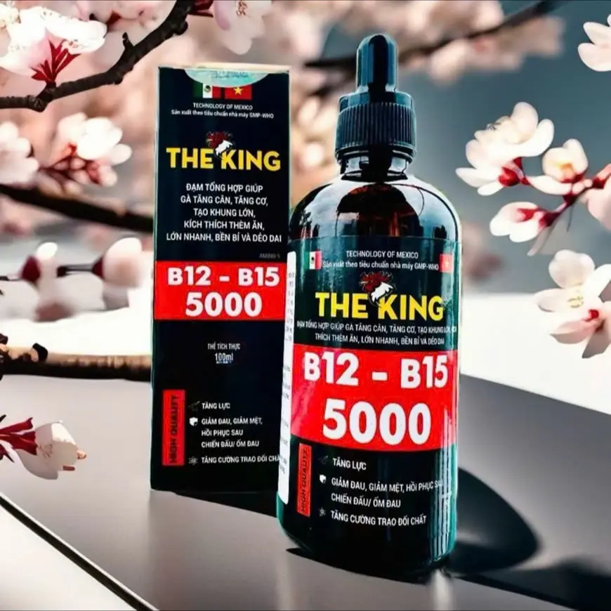 The King Nuôi Gà Chiến, tăng bo, lên tay ,lên máu,bổ máu hừng gà, ăn sung túc