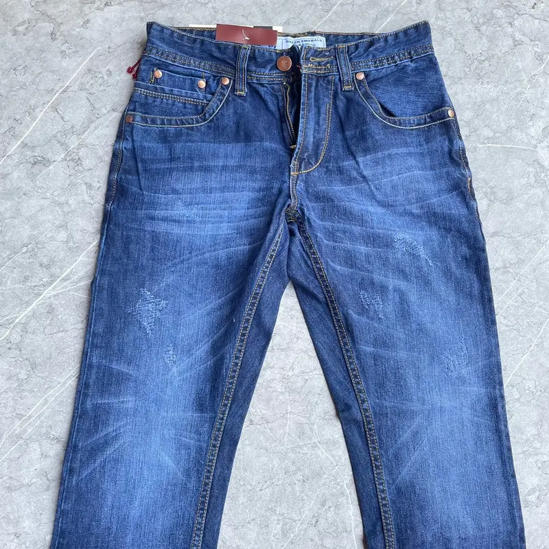 CELANA JEANS PRIA GREEN EMERALD ORIGINAL 4