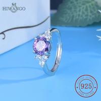 Gambar HIWANGO Cincin Ungu 1 Karat Emas Putih - Ungu, Dapat disesuaikan dari HIWANGO Kab. Gresik 4 Tokopedia