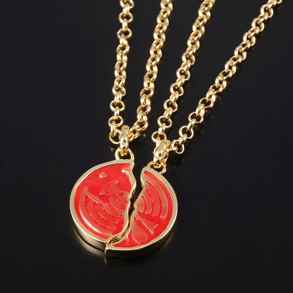 Anime Kamen Rider OOO Necklace Ankh's Broken Taka Core Medal