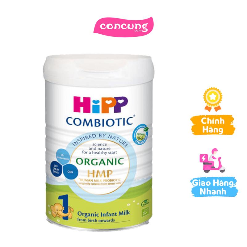 Sữa HiPP 1 Organic Combiotic 800g, 0-6 tháng