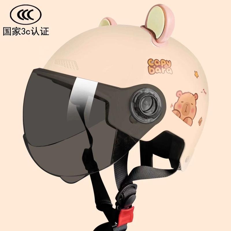 Mũ bảo hiểm trẻ em, Tiêu chuẩn quốc gia 3C được chứng nhận, dành cho bé trai và bé gái từ 2-15 tuổi, Thích hợp cho tất cả các mùa, Mũ bảo hiểm xe đạp Điện mũ bảo hiểm an toàn dễ thương mùa hè, được bán tại cửa hàng vào năm 2025 1