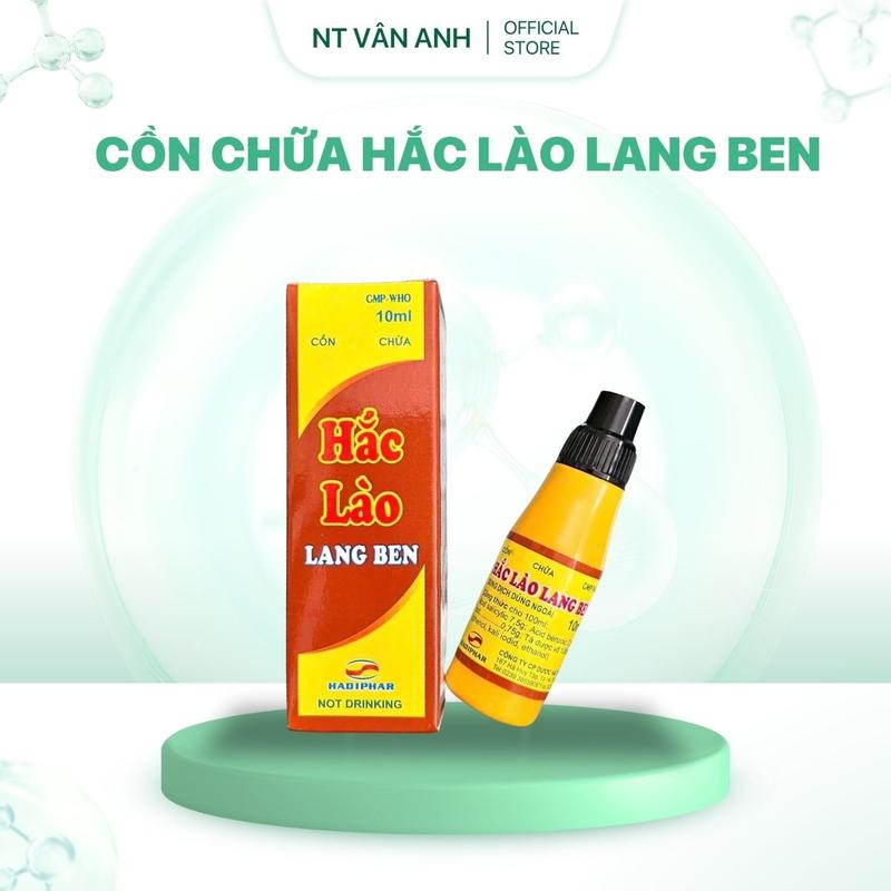 Dung Dịch Bôi Da Liễu 10ml Hadiphar - Dung Dịch Bôi Nấm, Hắc Lào, Lang Ben - Hỗ Trợ Vệ Sinh Và Làm Sạch Da - Nhà Thuốc Vân Anh TB