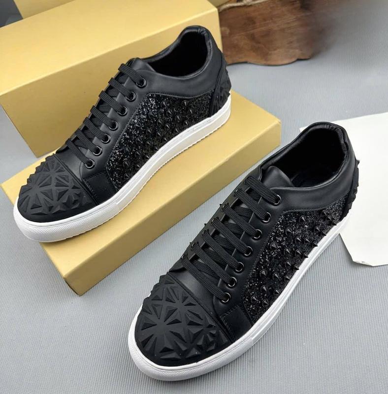Giày Lười nam Đính Đinh có gắn Kim Sa lấp lánh - Mẫu Đẹp thời trang giới trẻ thịnh hành Shoes 2