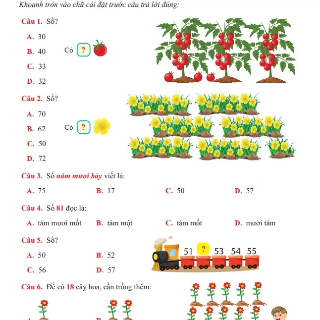 Sách - Combo Bài Tập Tuần, Đề Kiểm Tra Toán - Tiếng Việt Lớp 1 - Học Kì 2 - Cánh Diều (4 cuốn) 2