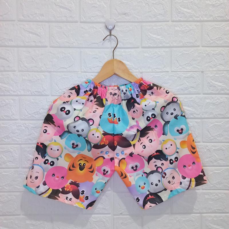 Celana pendek anak usia 8-11 tahun Motif Fashion 4