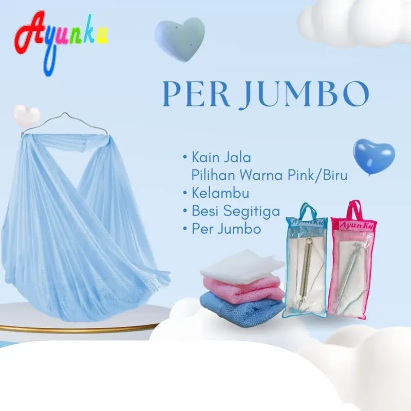 Ayunan Bayi AYUKU Set PER Jumbo, Dua, Tiga, Lima - 1 paket perlengkapan bayi ayunan  cable Furniture 2
