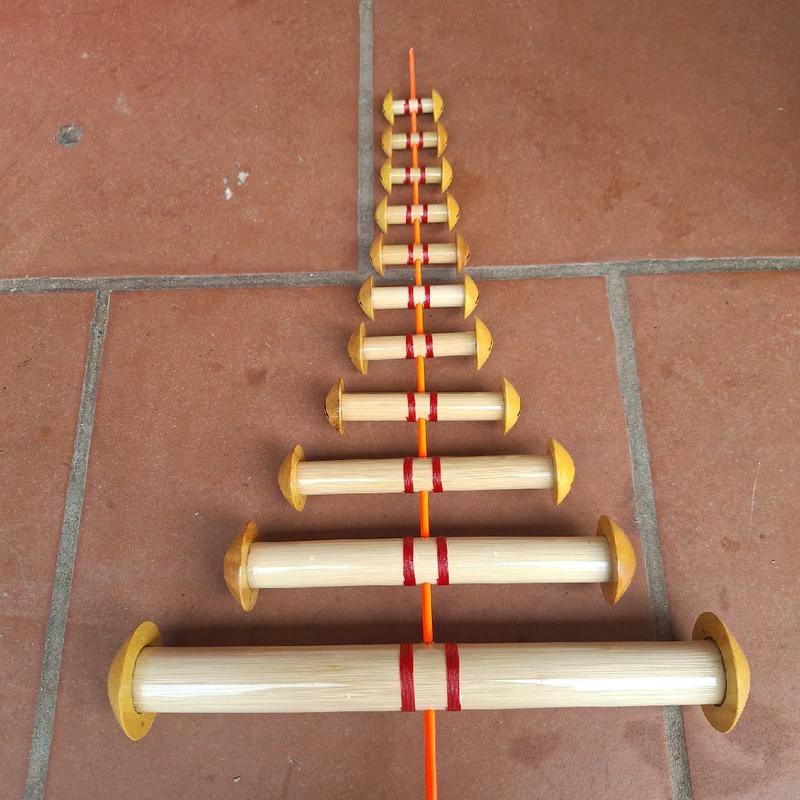 Sáo Hòa còi Cưa d35 d40 d45 11 quả lắp diều 2m7 đến 2m8 3m. Đồ Chơi