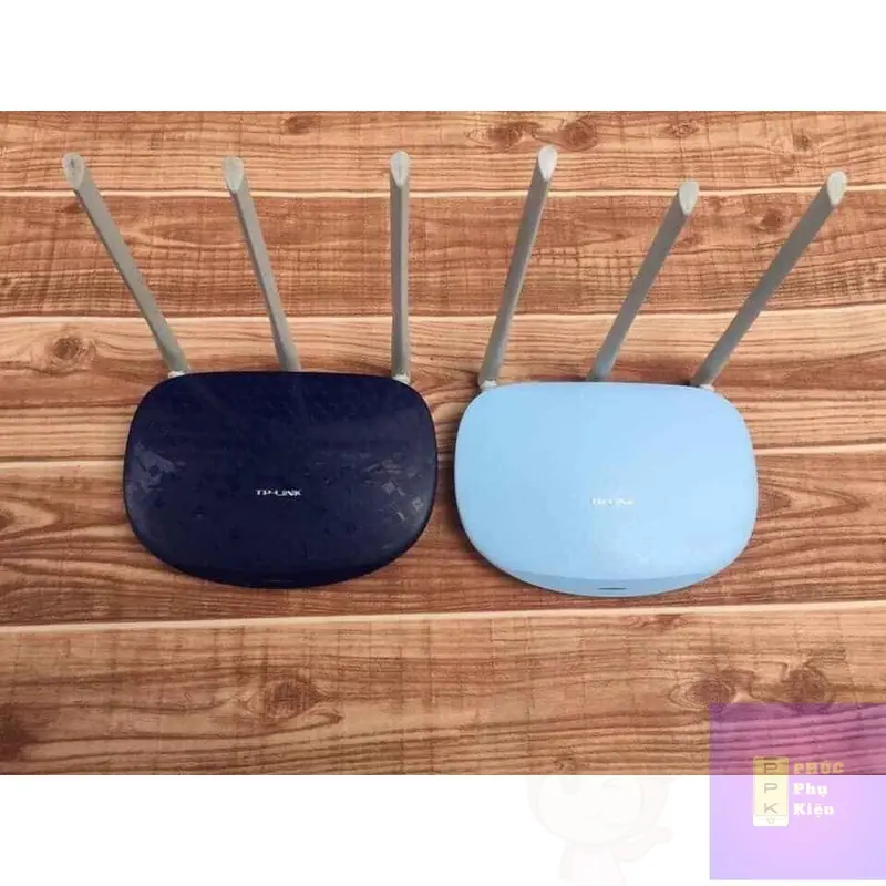 TP LINK 886N / 842N Bộ Phát WiFi Tplink 3 Râu Xuyên Tường TP-LINK 886 1