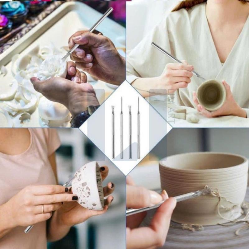 Product Introduction of Bộ 6 món dụng cụ nặn đất sét cơ bản bằng nhựa LIM DIY 19