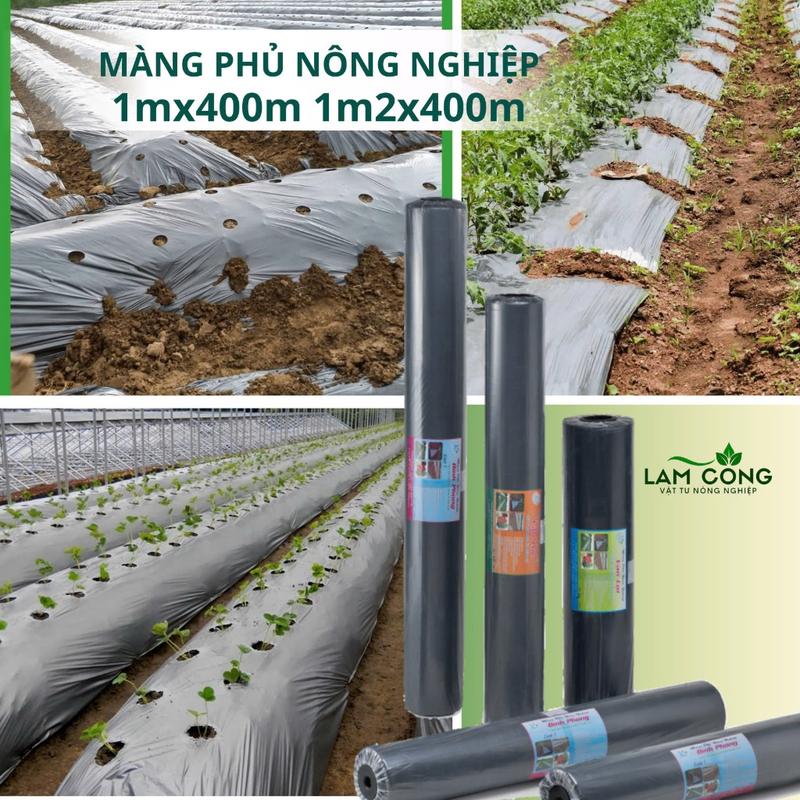  Màng Phủ Nông Nghiệp Kích Thước 1mx400m 1m2x400m 16 Mic Bảo Quản Nhiệt Giữ Ấm Tốt Cho Cây Trồng 