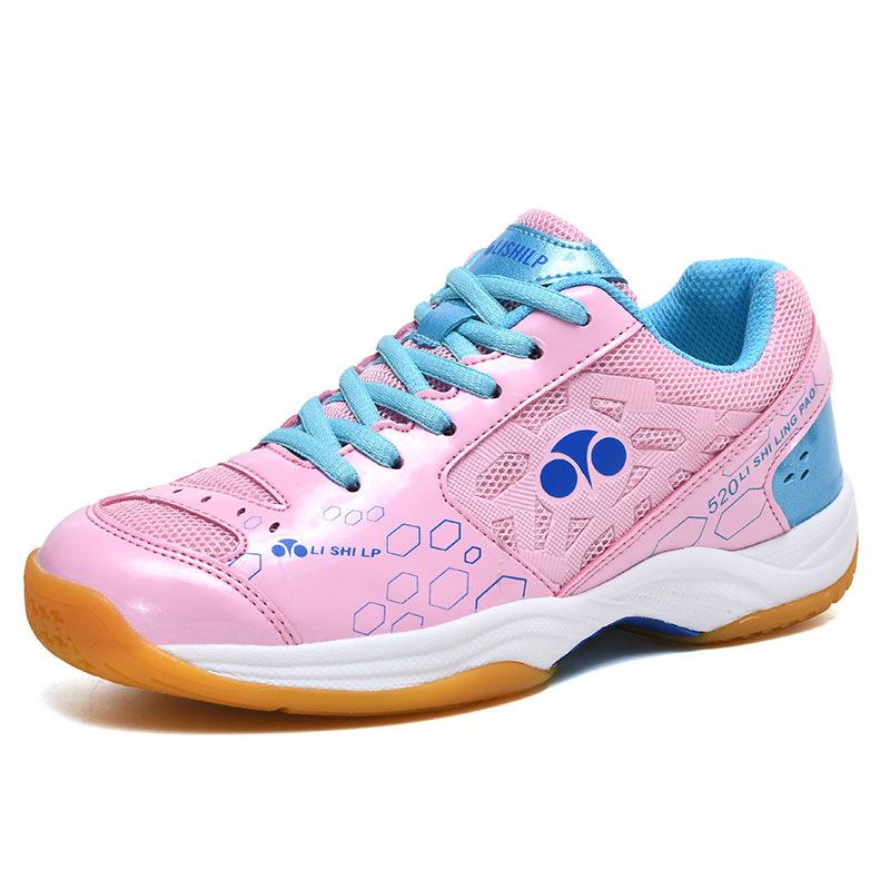Product Introduction of Badminton Shoes Women's Tennis Shoes Men's and Women's Lightweight Breathable Training Sneaker Table Tennis Shoes Shock Absorption Volleyball Shoes 3